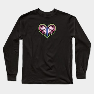 Jolyne Anime Butterfly JJBA Long Sleeve T-Shirt